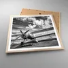 Gerahmtes Poster - Rahmen in heller Eiche - An-2 Flugzeug Produktbild-Vorschau 3