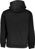 Herren Schwarzes Sweatshirt Hoodie - Gefüttert, Nachhaltig Produktbild-Vorschau 2