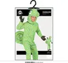 Product packaging for a chameleon costume, featuring a model wearing the costume. Produktbild-Vorschau