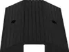 A black rubber ramp with a ribbed surface and two circular cutouts. Náhled obrázku produktu