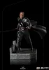 A statue of Moff Gideon from Star Wars, holding a lightsaber, standing on a platform. Náhled obrázku produktu