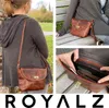 ROYALZ "Tulsa " Damen Handtasche Klein Leder Vintage Look Produktbild-Vorschau 6