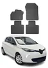 Tapis de Sol pour Renault Zoe 2012-2019 Caoutchouc Noir Voir les images du produit 1