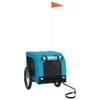 Fahrradanhänger Hunde Blau und Schwarz Oxford-Gewebe & Produktbild-Vorschau 2