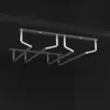 A metal wine glass rack mounted under a dark surface. Anteprima dell’immagine prodotto
