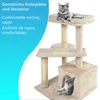 NYVI Katzen Kratzbaum Cremona 79 cm groß beige - Deluxe Produktbild-Vorschau 7