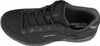 A top-down view of a black hiking shoe. Voir les images du produit