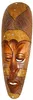 Maske Keno, Man, 50 cm, handgearbeitete Holz-Maske aus Produktbild-Vorschau 6
