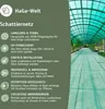Schattiernetz – Sonnenschutz für Gewächshäuser und Pflanzen Produktbild-Vorschau 4