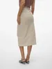 Vero Moda Wild Lucky Midirock Beige S Damen Beige S Produktbild-Vorschau 2