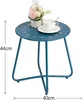 Outdoor Beistelltisch mit Blumenausschnitten, Wetterfest, Produktbild-Vorschau 3