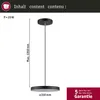 Paulmann Lampe LED suspendue Hildor Voir les images du produit 3