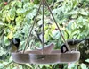 Bain d'oiseaux suspendu - Abreuvoir et mangeoire en bambou Voir les images du produit 4