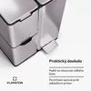 Klarstein Tiyo odpadkový kôš 3 v 1 - 60 l kuchynský Náhľad obrázku produktu 4