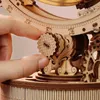 3D puzzle Svítící globus, ROKR, Dřevo, 180 dílků Náhled obrázku produktu 12