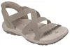 Skechers Slip-Ins: Reggae Slim  Sandalen Plat - Taupe - Voir les images du produit 35