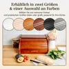 Creative Home Braun Brotkasten Holz | 38 x 28,5 x 17,5cm | Produktbild-Vorschau 3