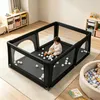 Laufstall Baby Laufgitter 180x120cm Rutschfester Produktbild-Vorschau 1
