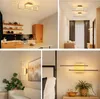 ZMH Lampa sufitowa LED Drewniana lampa sufitowa 24 W Lampa Podgląd zdjęcia produktu 3