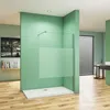 A modern bathroom with a walk-in shower. Produktbild-Vorschau