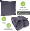 heimtexland ® super dicke Cord Kuscheldecke mit flauschigem Produktbild-Vorschau 5