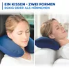 Maximex Reisekissen mit Nackenstütze, komfortables 2-in-1 Produktbild-Vorschau 6