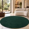 Waschbarer Teppich Wohnzimmer Kurzflor Einfarbiger Moderner Produktbild-Vorschau 5