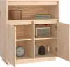 vidaXL Příborník 70x34x80 cm borovice masiv Náhled obrázku produktu 4