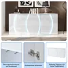 Komoda s dverami s LED osvetlením, úložná skriňa, skriňa do Náhľad obrázku produktu 2