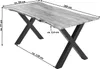 Esstisch 180x90 cm Burgos, Akazienholz massiv + naturfarben Produktbild-Vorschau 1