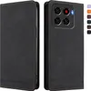 A black flip phone case is shown from two angles, with a color swatch palette on the right. Anteprima dell’immagine prodotto