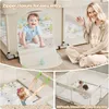 Baby Laufgitter,  Laufstall mit Matte, 120 x 120 cm, Produktbild-Vorschau 5