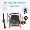 Mobiclinic, Gehhilfe, Nerón, , Rollator, 2 Vollgummireifen, Produktbild-Vorschau 5