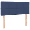 vidaXL Kopfteil Blau 100x5x78/88 cm Stoff Produktbild-Vorschau 1