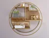 WOHNLING Wandregal Rattan 62x62x17 cm Hängeregal Massivholz Produktbild-Vorschau 4