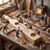 Holz Badethermometer -5 bis +50°C Analog Bade Thermometer Produktbild-Vorschau 5
