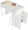 Sweiko Kinder-Hochbett, multifunktionales Kinderbett, mit Produktbild-Vorschau 16