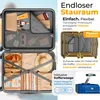 KESSER® 3tlg. Hartschalenkofferset Reisekofferset M-L-XL, 4 Produktbild-Vorschau 8