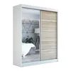 Schwebetürenschrank, 2-türig Schrank 180 cm mit Spiegel GAP Produktbild-Vorschau 2