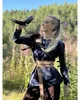 Wikinger Gürtel braun aus Baumwolle, "Elina" Produktbild-Vorschau 4