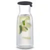 Glasdekanter mit Silikondeckel, Glas, Kanne, 700 ml, Produktbild-Vorschau 1
