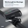 AARON LUX Pro Fahrradlicht Set - StVZO zugelassen - Front- Produktbild-Vorschau 5