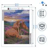 ARTULIO - Diamond Painting Set - Pferde auf einer Bergwiese Produktbild-Vorschau 4