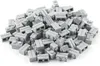 A pile of small, light gray LEGO bricks. Produktbild-Vorschau