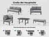 MeXo Gartenmöbel Set Aluminium 5-tlg. für 6-8 Personen mit Produktbild-Vorschau 2