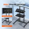 VEVOR TV stojan s kolečky Univerzální 1510-1696 mm Náhled obrázku produktu 5
