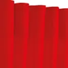 A close-up view of red curtains. Produktbild-Vorschau