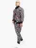 Dres męski slim fit JOLLAN czarny/wielokolorowy L Tapout Podgląd zdjęcia produktu 3
