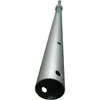 A silver telescopic pole with holes, shown from a low angle against a white background. Produktbild-Vorschau