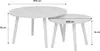 sweeek - Set aus 2 runden Couchtischen - Eschenlook Produktbild-Vorschau 7
